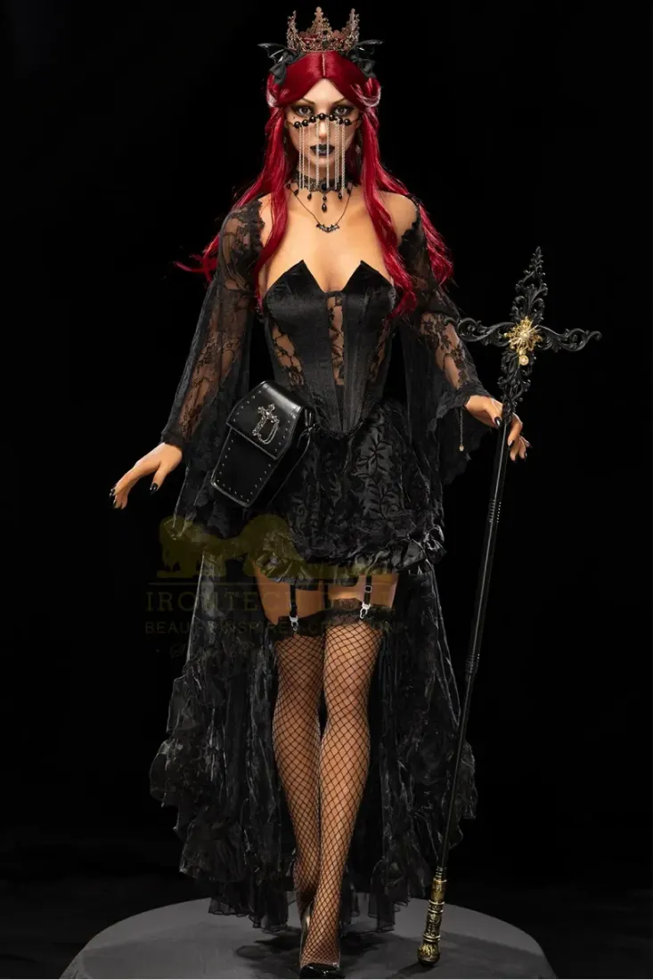 Picture of Irontech Doll Red Hair Gothic Sex Doll 169cm S47 Gia