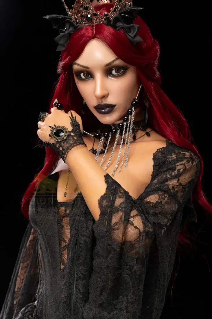 Picture of Irontech Doll Red Hair Gothic Sex Doll 169cm S47 Gia