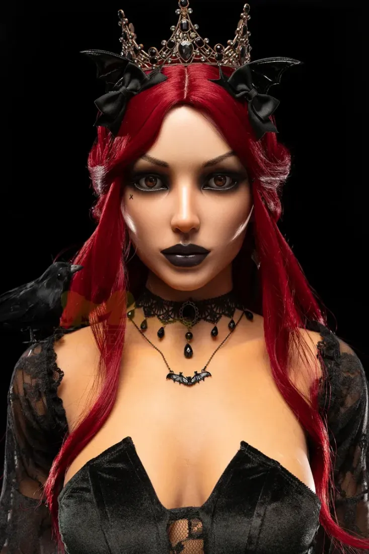 Picture of Irontech Doll Red Hair Gothic Sex Doll 169cm S47 Gia