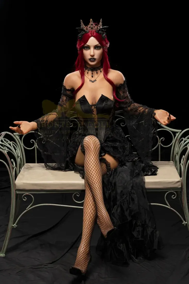 Picture of Irontech Doll Red Hair Gothic Sex Doll 169cm S47 Gia