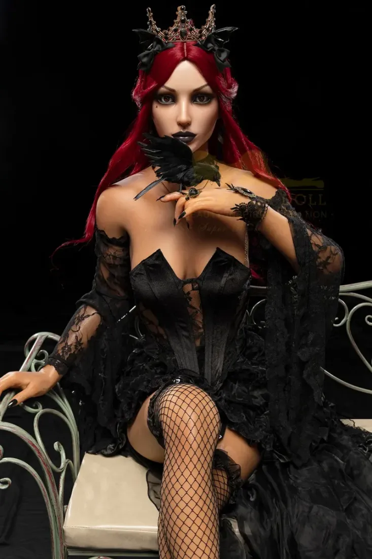 Picture of Irontech Doll Red Hair Gothic Sex Doll 169cm S47 Gia