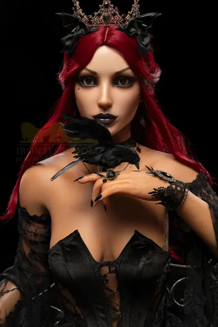 Picture of Irontech Doll Red Hair Gothic Sex Doll 169cm S47 Gia
