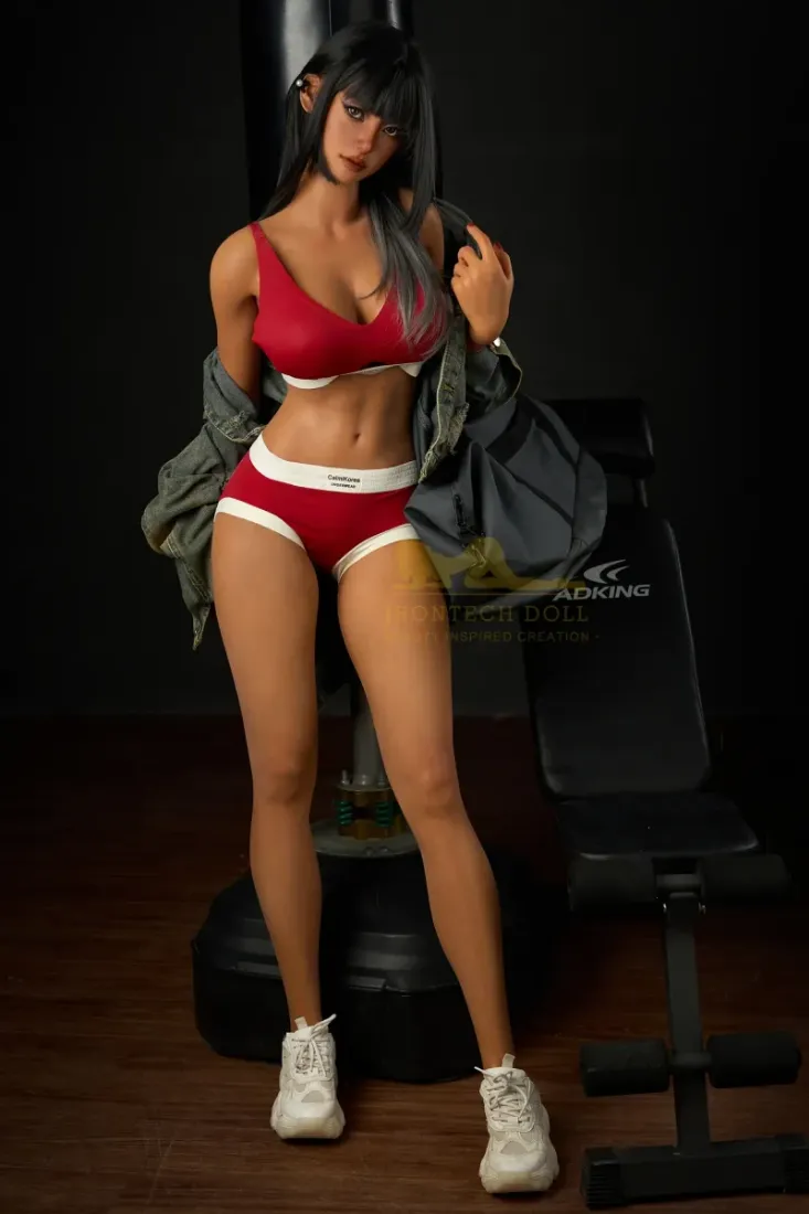 Picture of Irontech Doll Athletic Sex Doll 161cm S14 Dark Tanned Miku – Fitness Queen