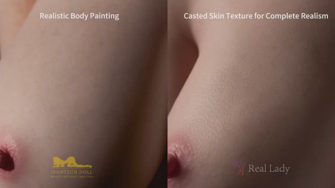 Picture of Real Lady Silicon Sex Doll RL168 R1 Adela Natural