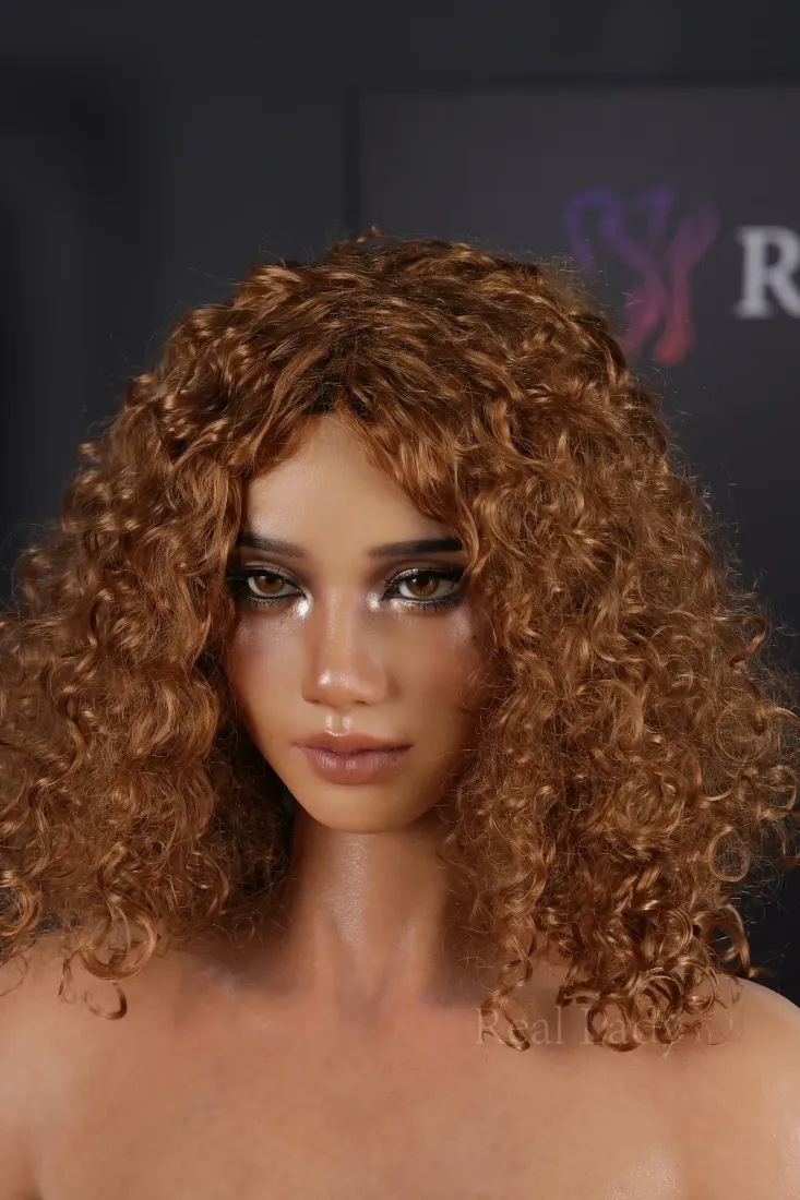Picture of Real Lady Blonde Sex Doll RL170 S30 Rita Dark Tanned