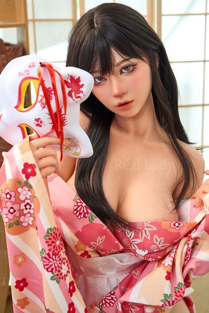 Picture of Real Lady Asian Sex Doll RL150 R6 Kagura Silky Cream