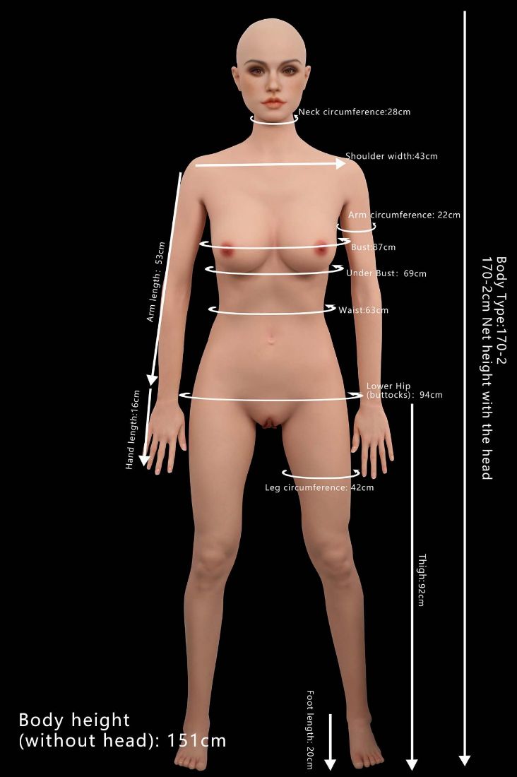 Picture of Top Fire Doll | 170cm/5ft7 E-cup Silicone Sex Doll T62-Hazel