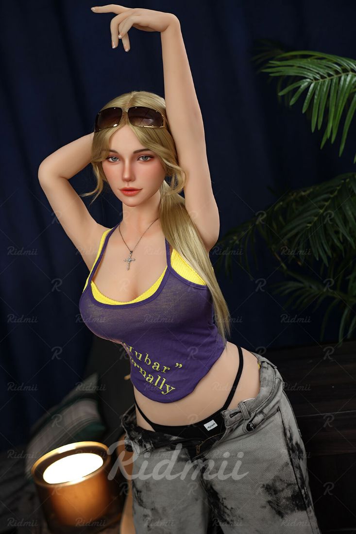 Picture of Ridmii - 164cm/5ft4" Hybrid Realistic Head with Movable Jaw Sex Doll – Nyx