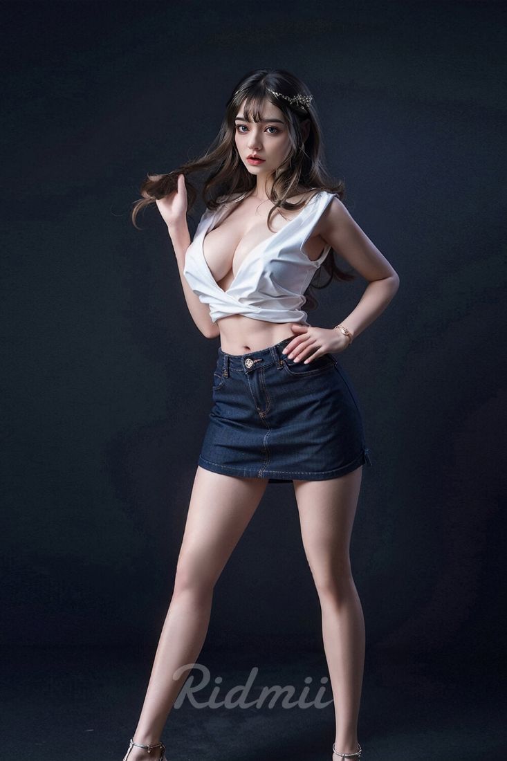 Picture of Ridmii - 169cm (5ft6") Realistic Sensual Curves Hybrid Sex Doll - Miranda Plus