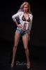 Picture of Ridmii - 166cm (5ft5") Realistic Skinny Blonde Hybrid Sex Doll – Liza