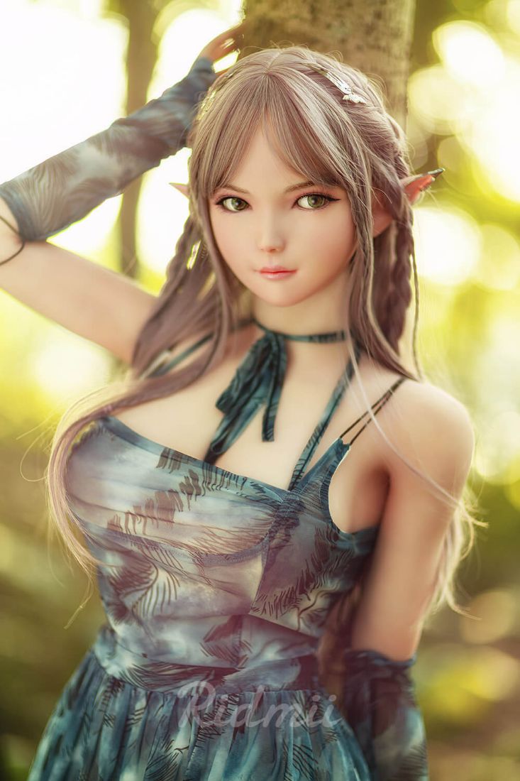Picture of Ridmii - 163cm (5ft3") Fantasy Elf Head Hybrid Sex Doll - Aggie