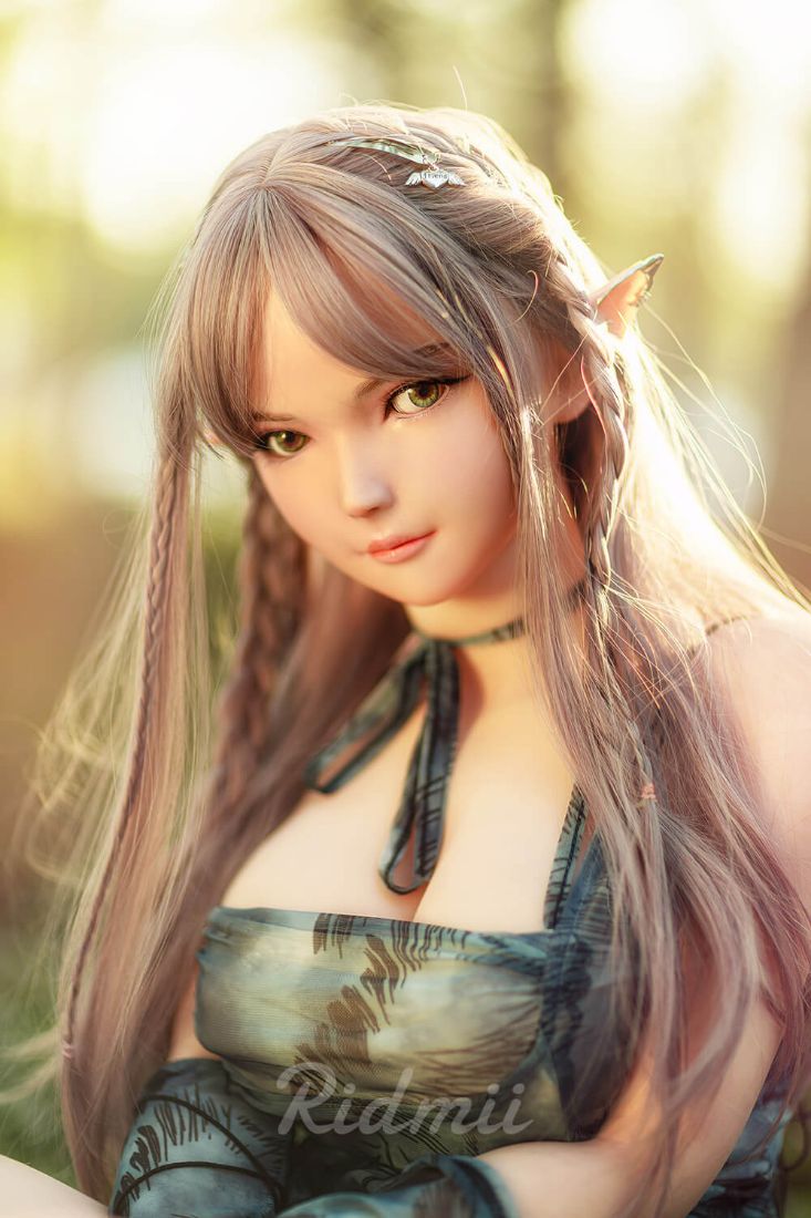 Picture of Ridmii - 163cm (5ft3") Fantasy Elf Head Hybrid Sex Doll - Aggie