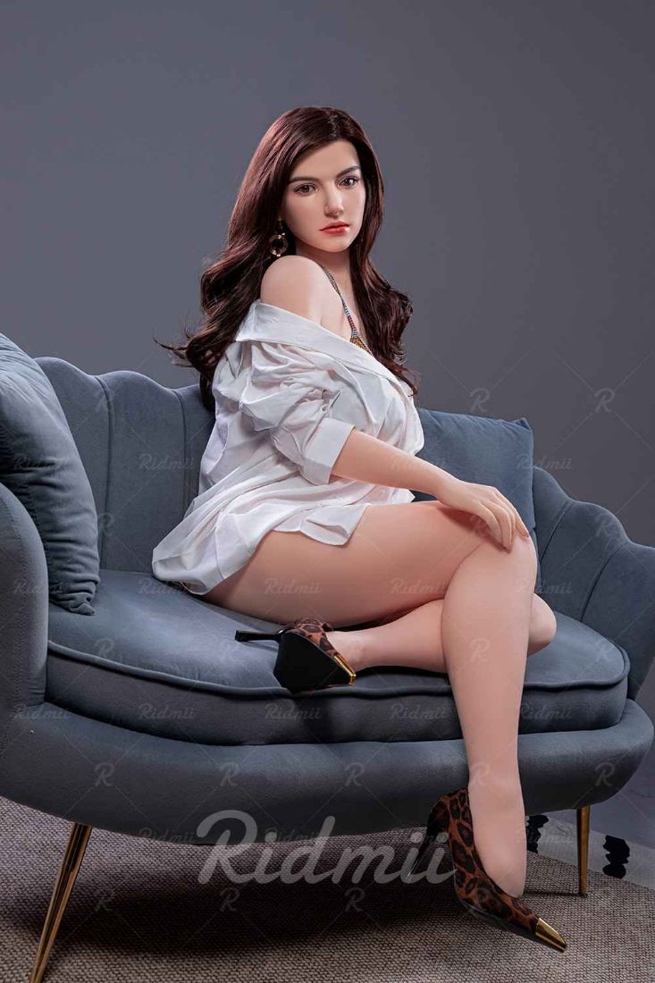 Picture of Ridmii - 167cm (5ft6") Movable Jaw Hybrid Curvy Sex Doll – Marissa