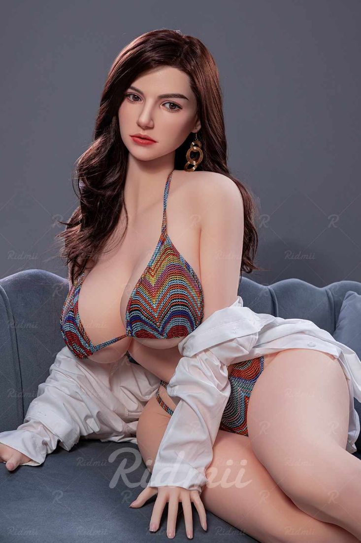 Picture of Ridmii - 167cm (5ft6") Movable Jaw Hybrid Curvy Sex Doll – Marissa