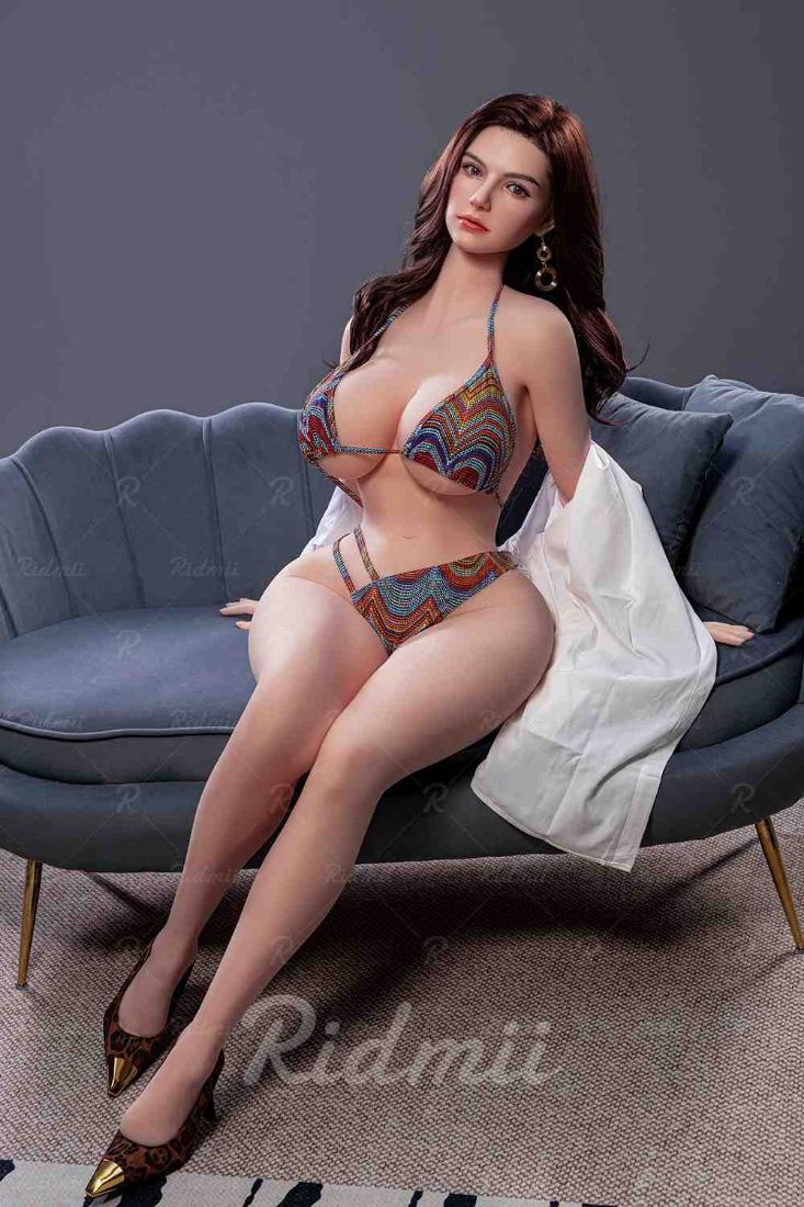 Picture of Ridmii - 167cm (5ft6") Movable Jaw Hybrid Curvy Sex Doll – Marissa