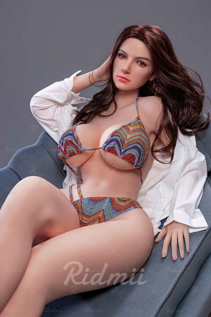 Picture of Ridmii - 167cm (5ft6") Movable Jaw Hybrid Curvy Sex Doll – Marissa