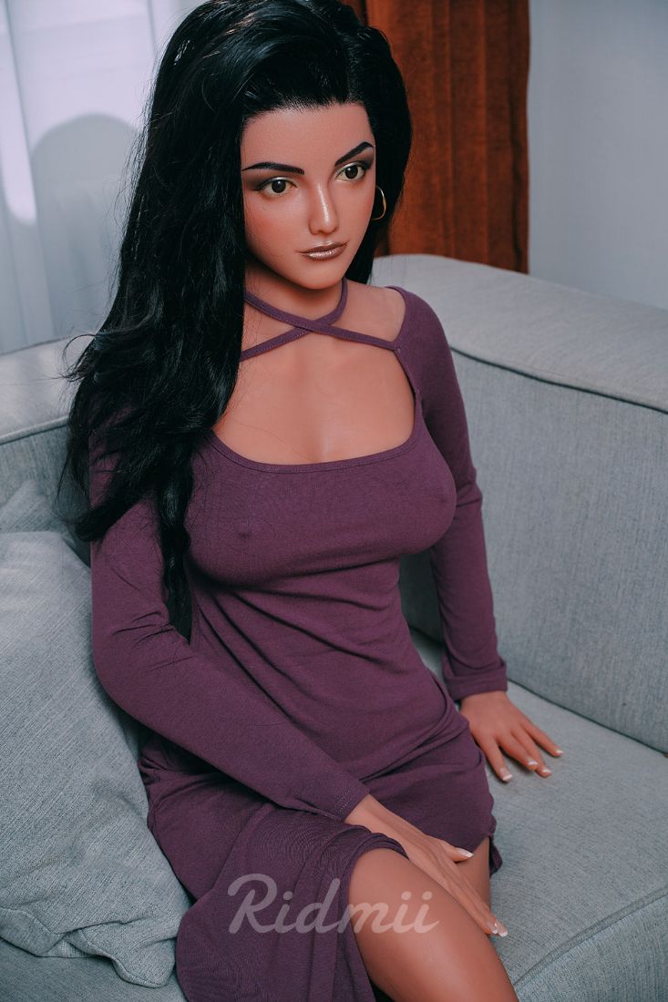 Picture of Ridmii - 166cm (5ft5") Realistic Brunette Life Size Hybrid Love Sex Doll - Alisa