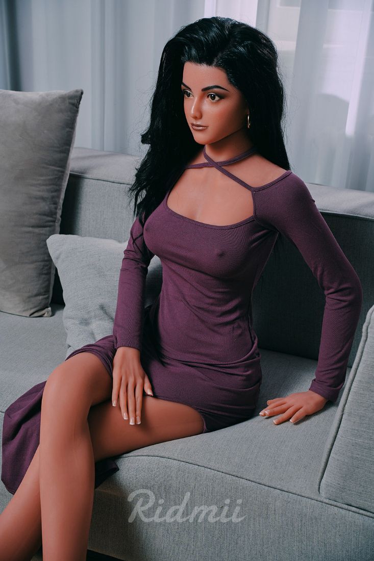 Picture of Ridmii - 166cm (5ft5") Realistic Brunette Life Size Hybrid Love Sex Doll - Alisa
