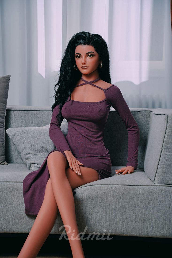 Picture of Ridmii - 166cm (5ft5") Realistic Brunette Life Size Hybrid Love Sex Doll - Alisa