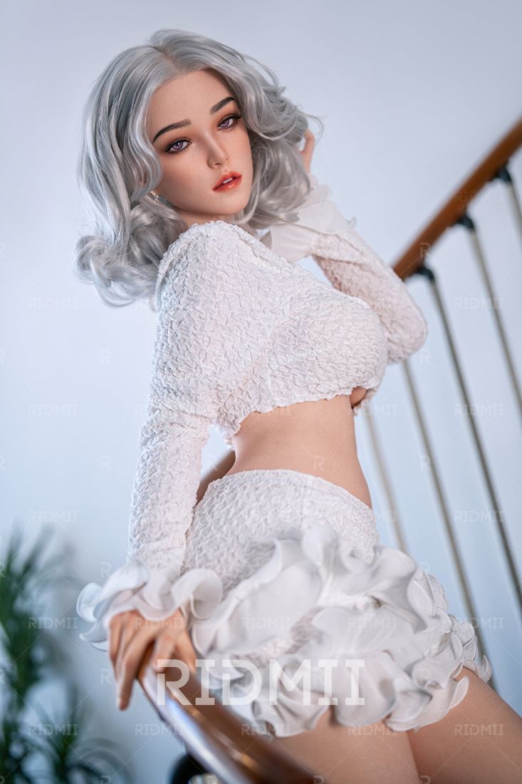 Picture of RIDMII Arin Unique Design 5'4 FT (164cm) Full Silicone Realistic Female Sex Doll with Sexy Body and Quiet Demeanor