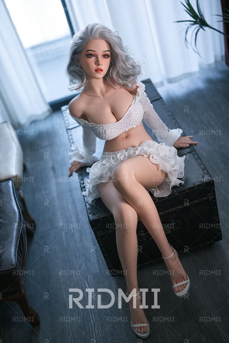 Picture of RIDMII Arin Unique Design 5'4 FT (164cm) Full Silicone Realistic Female Sex Doll with Sexy Body and Quiet Demeanor