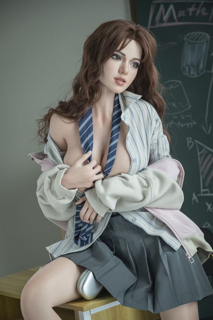 Picture of 160cm/5ft3 D-cup Silicone Head Sex Doll – Fria