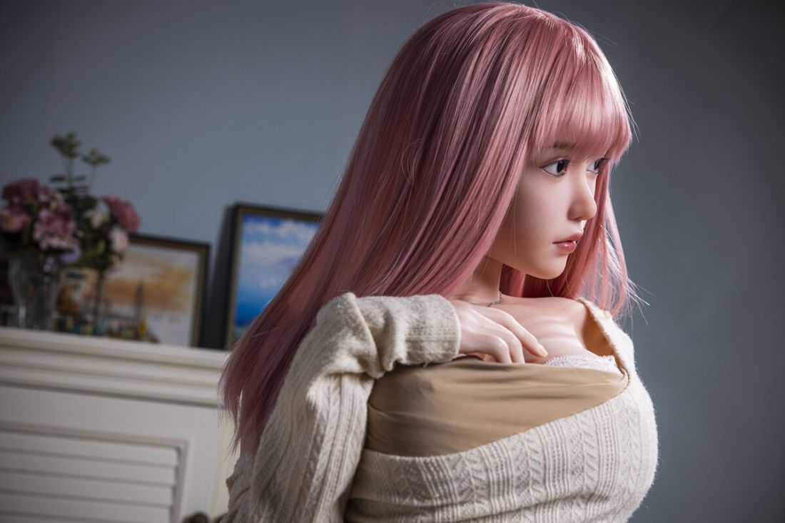 Picture of 160cm/5ft3 D-cup Silicone Head Sex Doll – Shirki