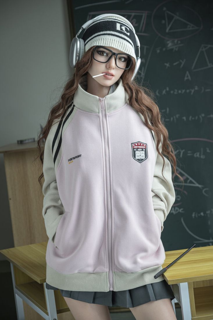 Picture of 160cm/5ft3 D-cup Silicone Head Sex Doll – Fria