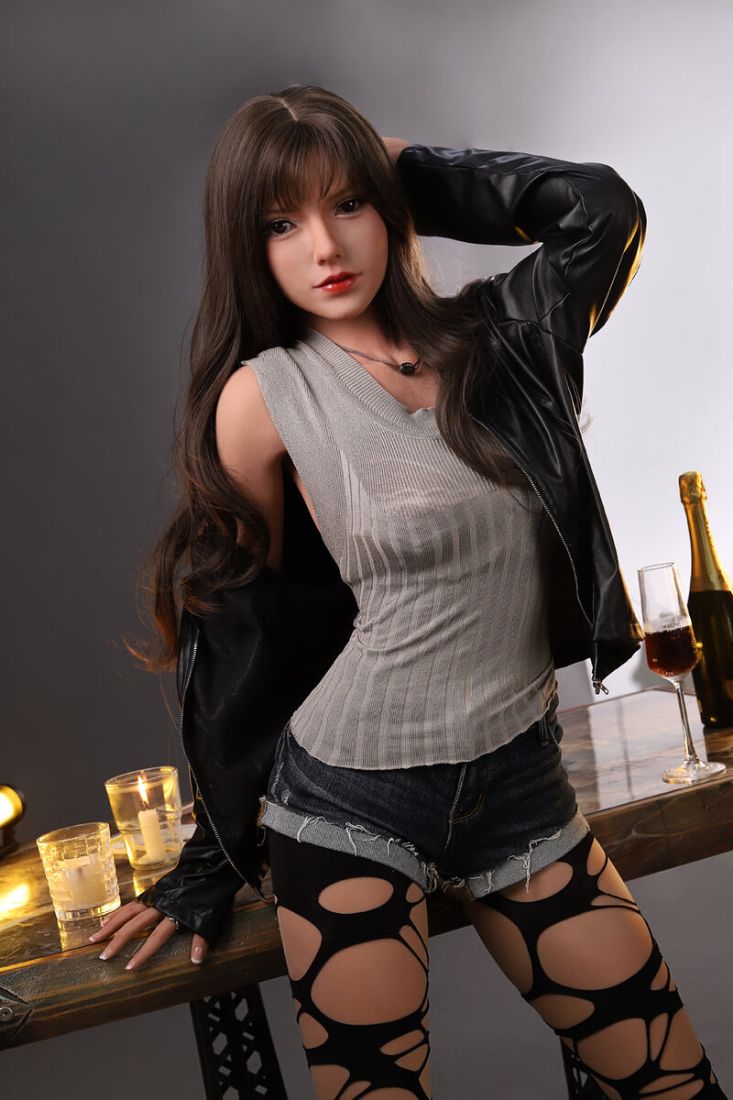 Picture of 160cm/5ft3 D-cup Silicone Head Sex Doll – Calie