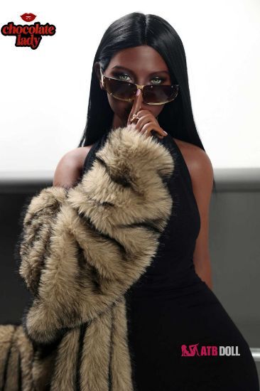 Picture of Realistic 166cm (5.45ft) Silicone Sex Doll | E Cup | Naomi | Black Skin