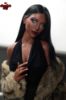 Picture of Realistic 166cm (5.45ft) Silicone Sex Doll | E Cup | Naomi | Black Skin