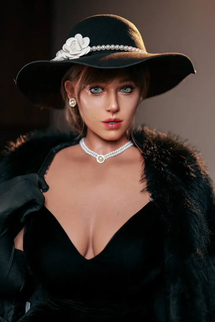 Picture of 170cm (5ft7) F-Cup Real Skin Texture Silicone Sex Doll Isabelle, ROS Head #ID5S