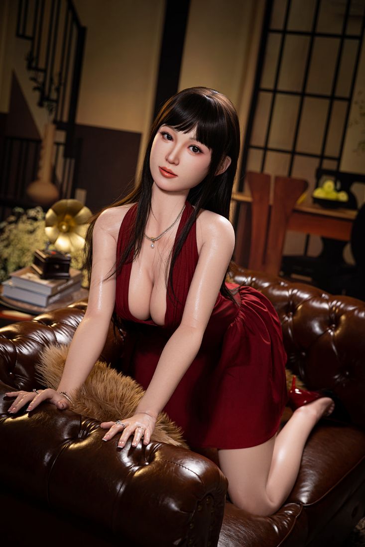 Picture of 163cm/5ft3" Asian Sex Doll Realistic Silicone AI Love Doll with Gentle Voice Robot Full Silicone Sex Doll