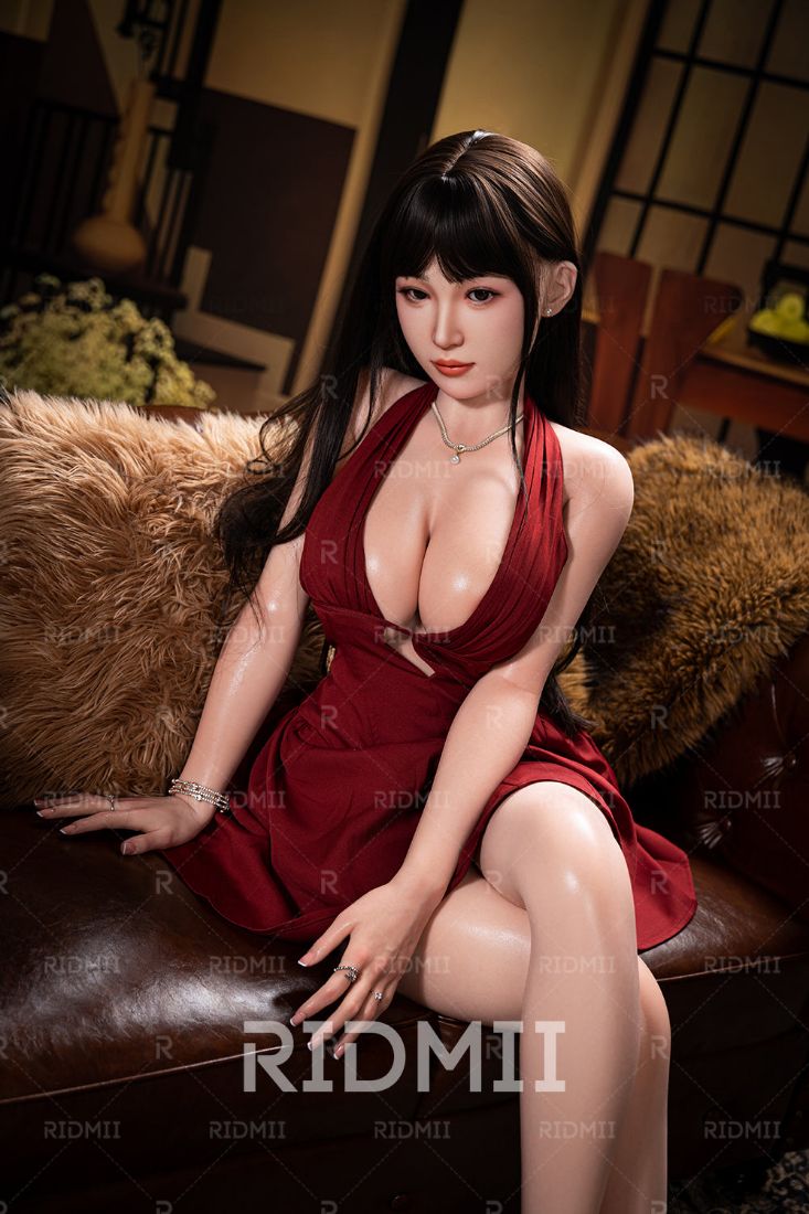 Picture of 163cm/5ft3" Asian Sex Doll Realistic Silicone AI Love Doll with Gentle Voice Robot Full Silicone Sex Doll