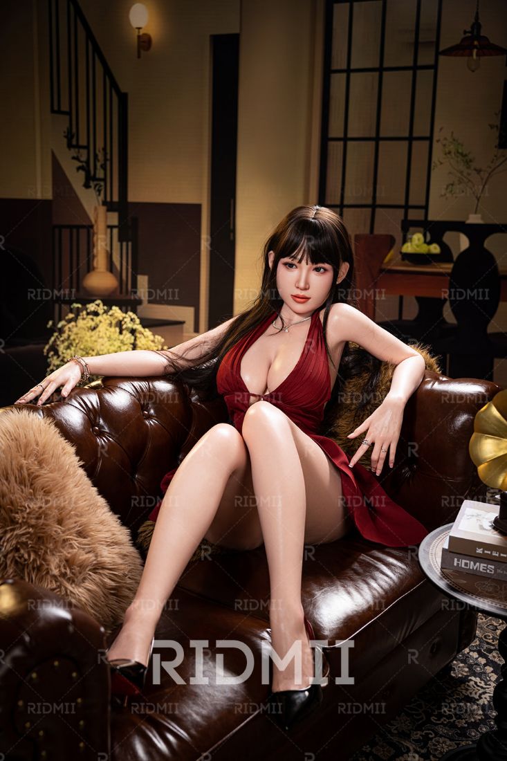 Picture of 163cm/5ft3" Asian Sex Doll Realistic Silicone AI Love Doll with Gentle Voice Robot Full Silicone Sex Doll