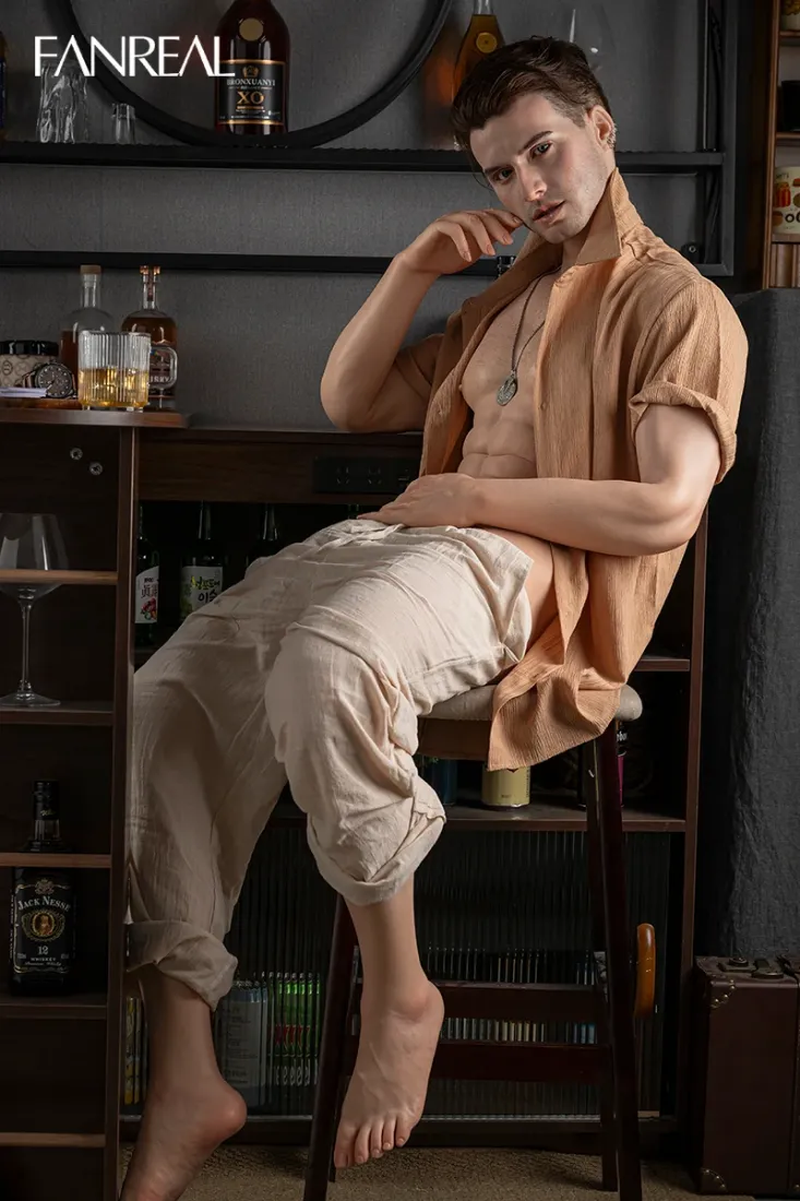 Picture of Male 173cm/5ft8 Silicone Sex Doll – Henry
