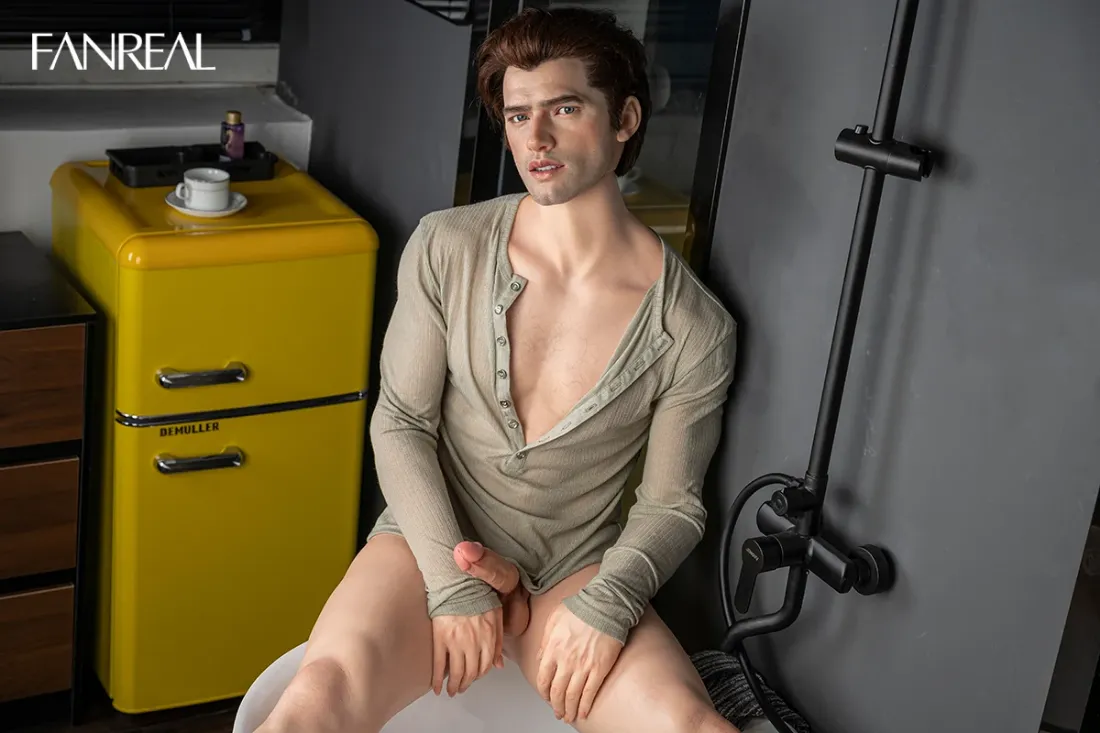 Picture of Male 173cm/5ft8 Silicone Sex Doll – Carter