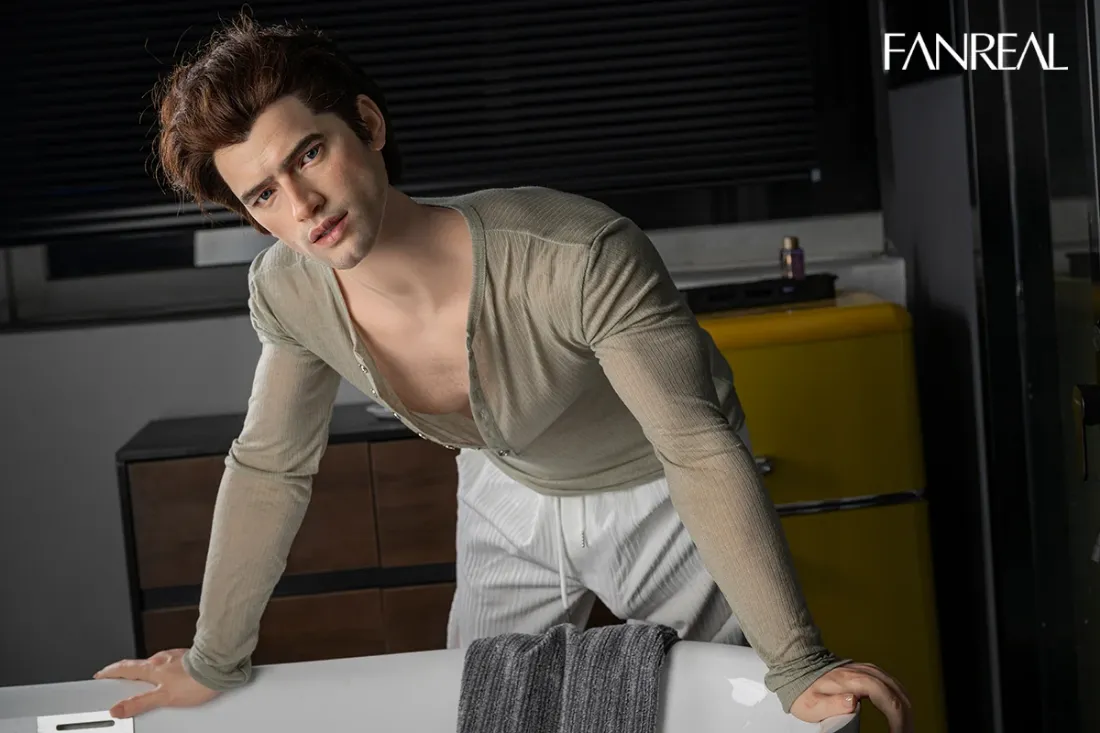 Picture of Male 173cm/5ft8 Silicone Sex Doll – Carter
