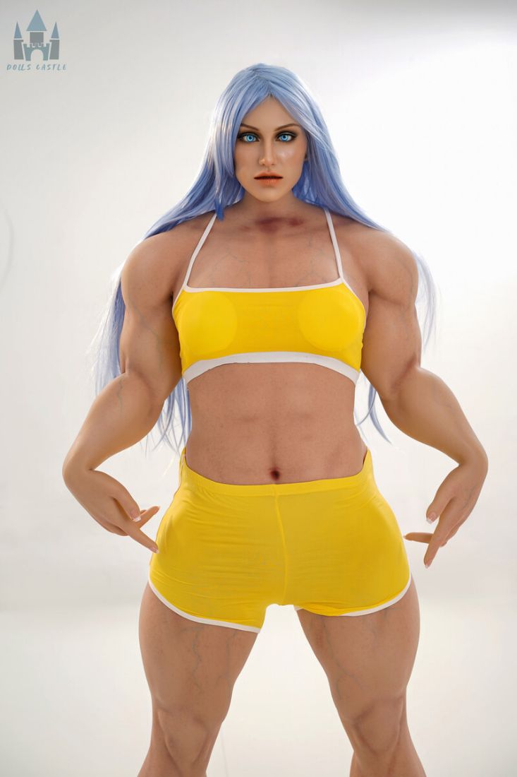 Picture of 160cm/5ft3 B-cup Muscular Silicone Sex Doll – Kali