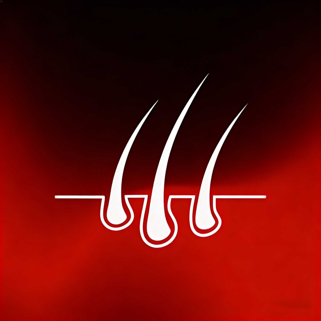 Implanted Human Hair [+$220.00]