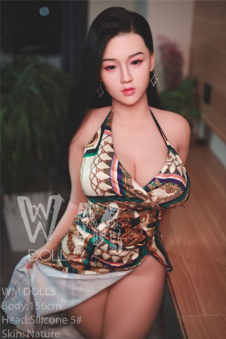 Picture of 5ft1/156cm H Cup Silicone Head&TPE Body Sex Doll - Allegra