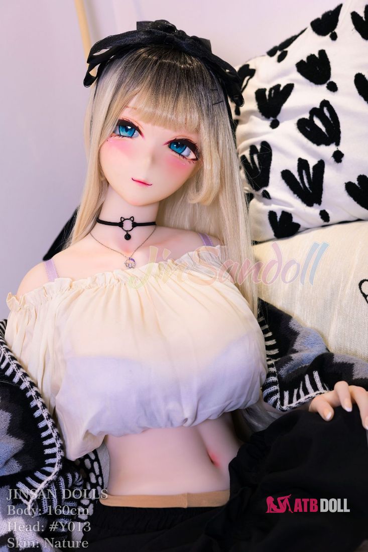 Picture of 5ft3/160cm H Cup TPE Anime PVC HeadHentai Sex Doll - Sylvia