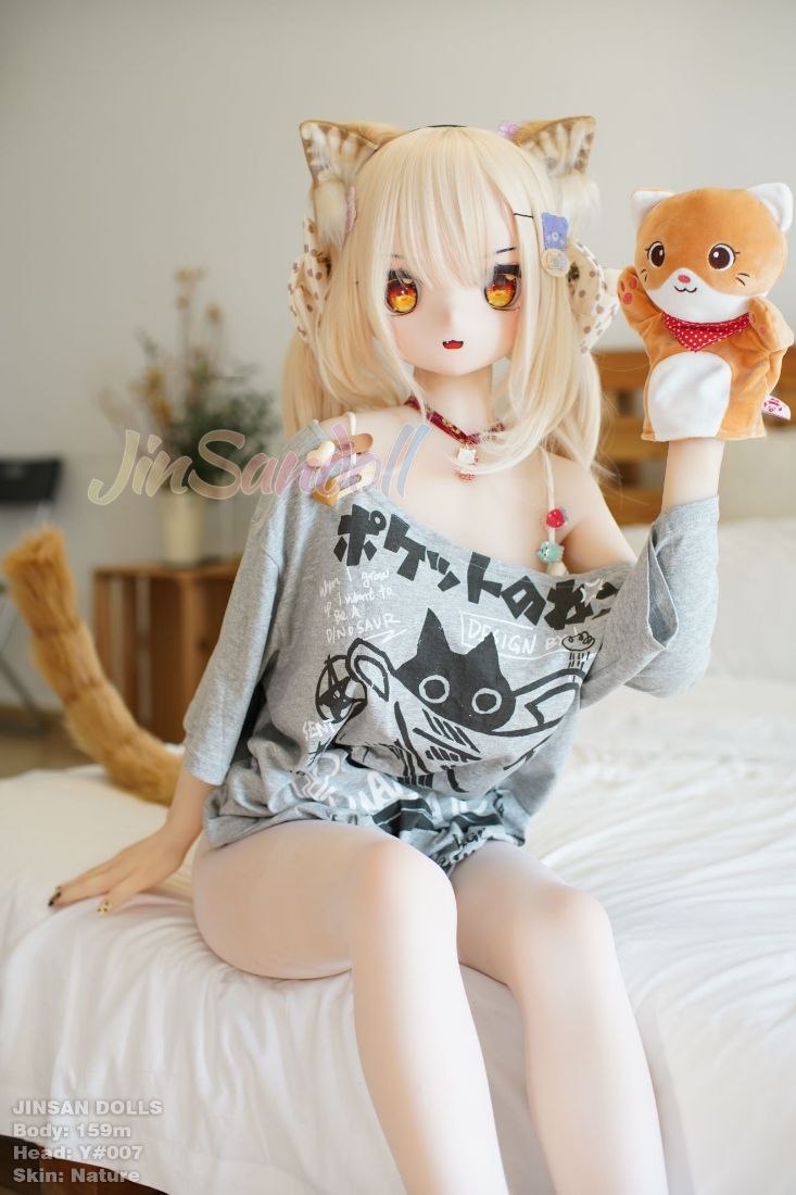 Picture of 5ft3/159cm B Cup PVC Head Cute AnimeTPE Sex Doll - Ayano