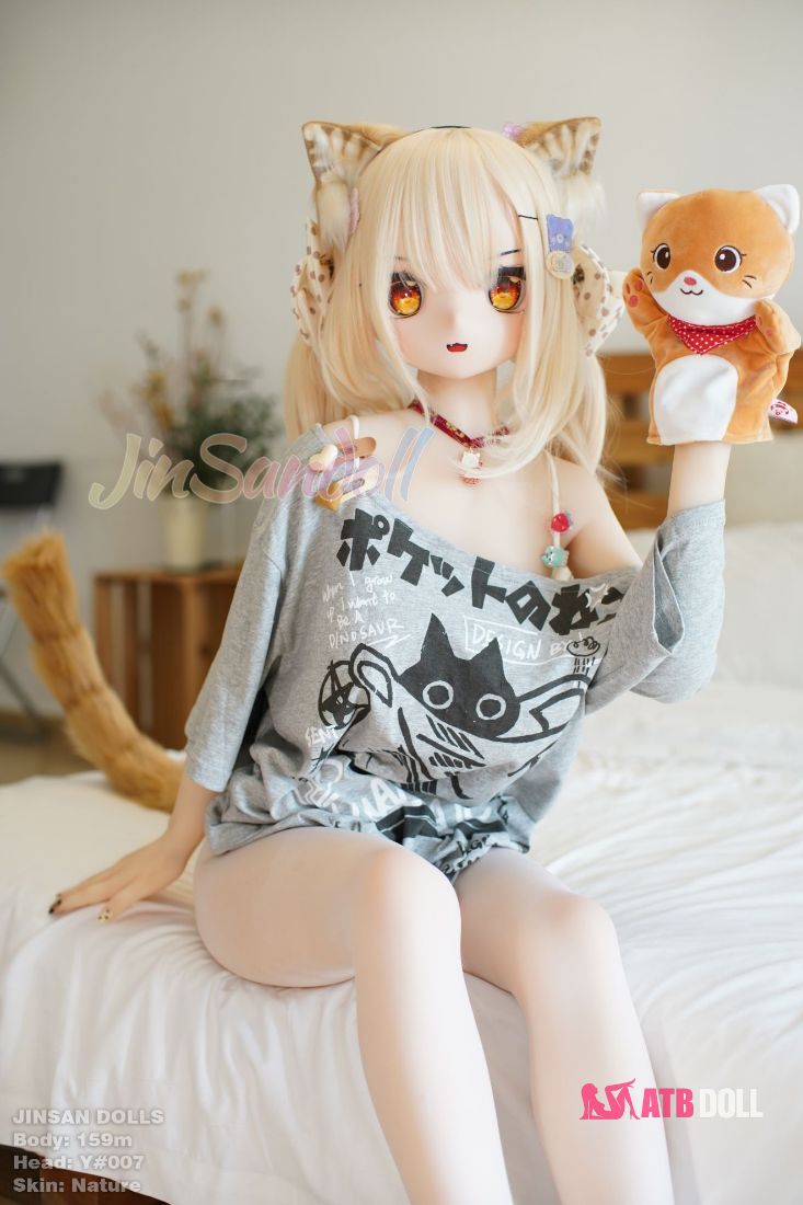 Picture of 5ft3/159cm B Cup PVC Head Cute AnimeTPE Sex Doll - Ayano