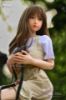 Picture of 150cm / 4ft9 D-cup Angela full silicone sex doll (M-2)