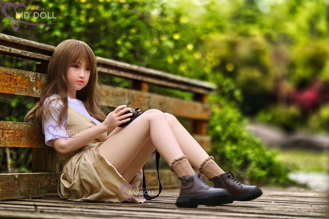 Picture of 150cm / 4ft9 D-cup Angela full silicone sex doll (M-2)