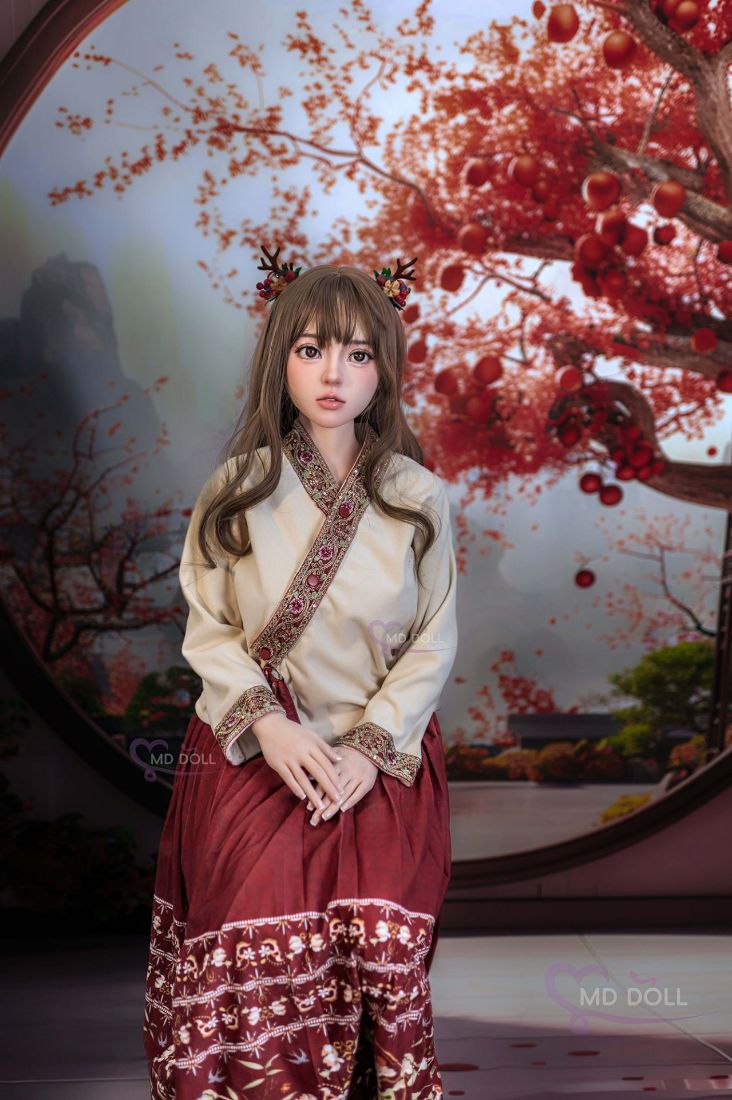 Picture of 150cm / 4ft9 D-cup Celine full silicone sex doll (M-15)