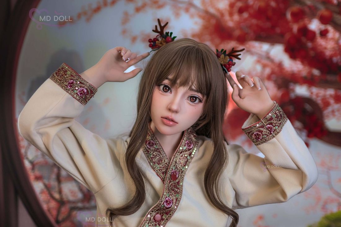 Picture of 150cm / 4ft9 D-cup Celine full silicone sex doll (M-15)