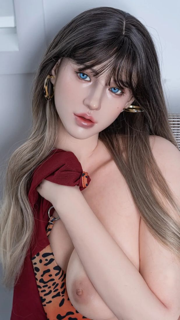 Picture of 164cm(5.38ft) D Cup Natural Skin Silicone Sex Doll - Ami