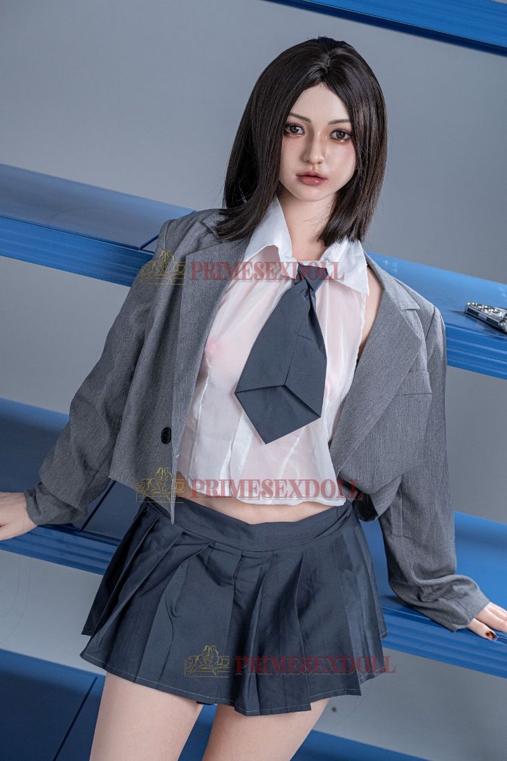 Picture of 157cm(5.15ft) Silicone Sex Doll B Cup Natural Skin - Hana